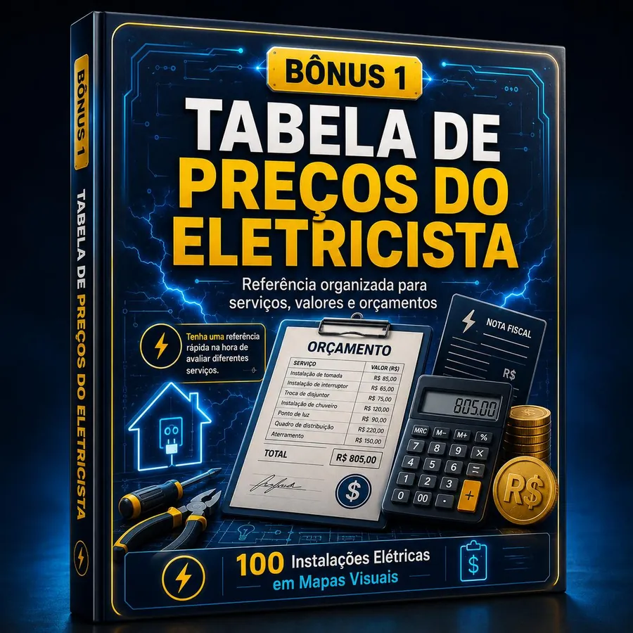 Tabela de Preços do Eletricista